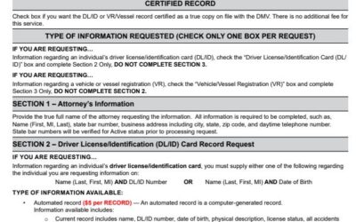 DMV Form 1161E: An Essential Guide – LA Law Group